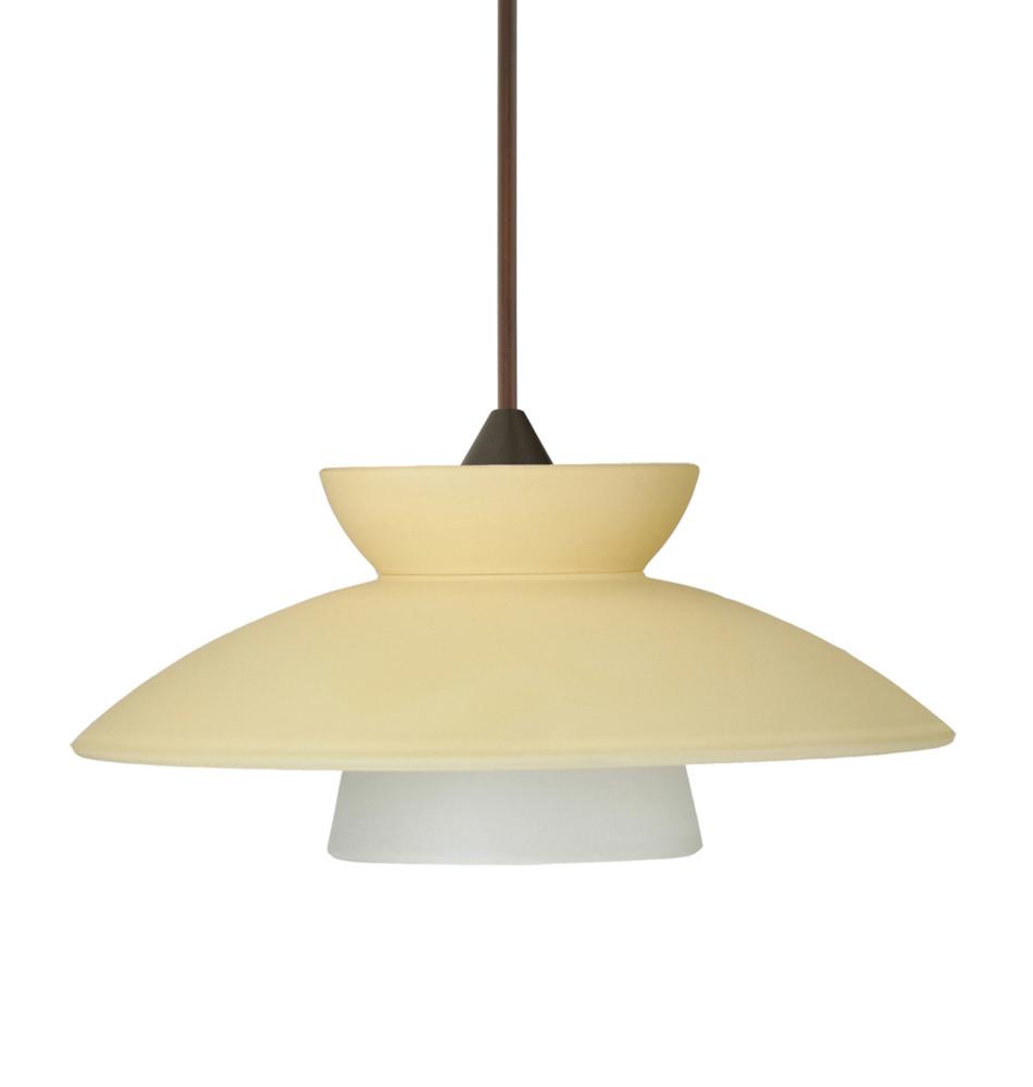 Besa Pendant Trilo 7 Bronze Champagne 1x50W Halogen