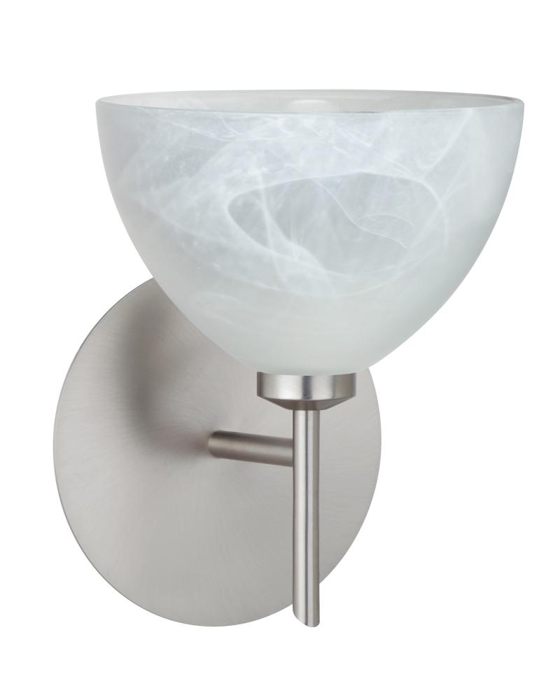 Besa Wall Brella Satin Nickel Marble 1x40W G9