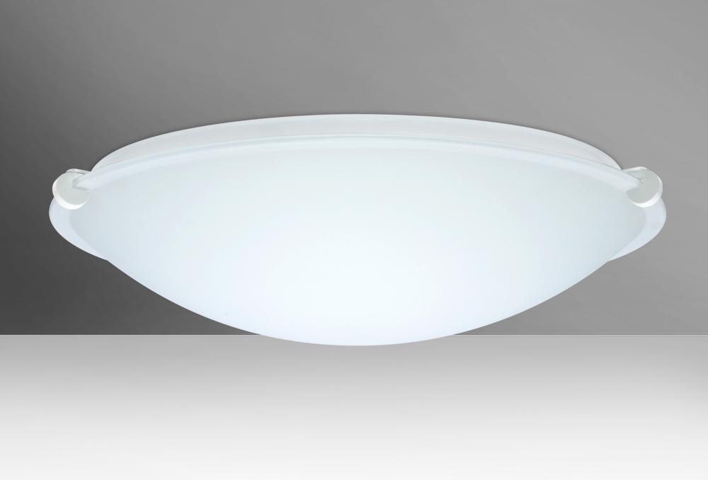 Besa Ceiling Trio 20 White White 3x100W Medium Base