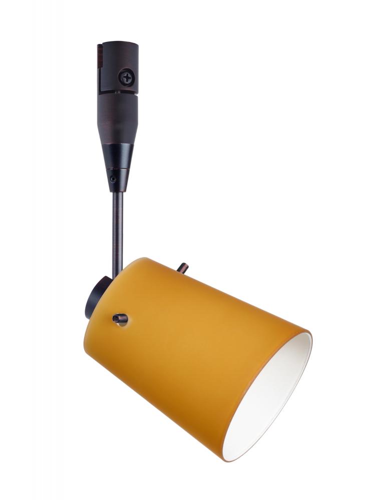 Besa Spotlight With 12" Stem Tammi 3 Bronze Amber Matte 1x50W Halogen Mr16