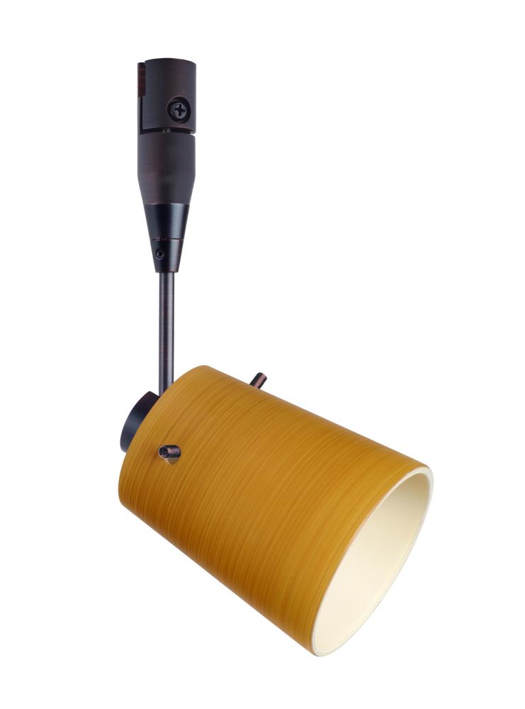 Besa Spotlight With 18" Stem Tammi 3 Bronze Oak 1x50W Halogen Mr16