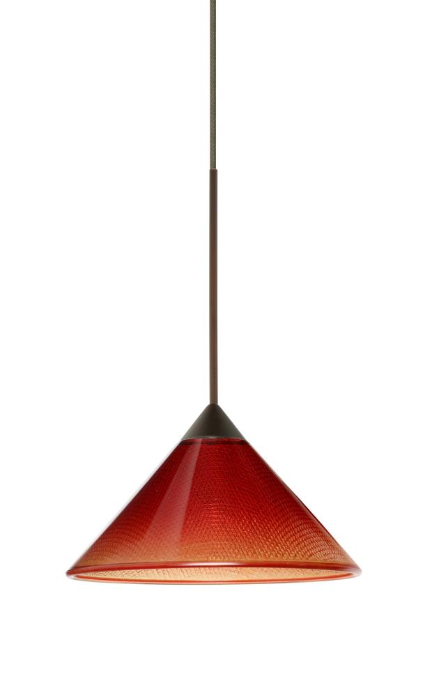 Besa Pendant Kona Bronze Sunset 1x50W Halogen