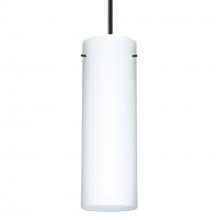 Besa Lighting 1JC-493007-BK - Besa Stilo 9 Pendant Black Opal Matte 1x40W MAX E26 Base