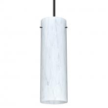 Besa Lighting 1JT-493019-LED-BK - Besa Stilo 9 LED Pendant Carrera Black 1x9W LED