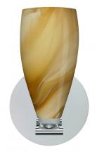 Besa Lighting 1SX-7198HN-PN - Besa Wall Karli Polished Nickel Honey 1x40W G9