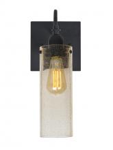 Besa Lighting 1WG-JUNI10GD-EDIL-BK - Besa Juni 10 Wall, Gold Bubble, Black Finish, 1x7W LED Filament