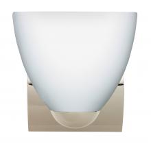 Besa Lighting 1WZ-757207-CR - Besa Wall Sasha Chrome Opal Matte 1x75W Medium Base