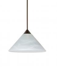 Besa Lighting 1XT-117652-BR - Besa Pendant Kona Bronze Marble 1x50W Halogen