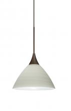 Besa Lighting 1XT-1743KR-BR - Besa Pendant Domi Bronze Chalk 1x50W Halogen