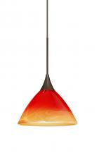 Besa Lighting 1XT-1743SL-BR - Besa Pendant Domi Bronze Solare 1x50W Halogen