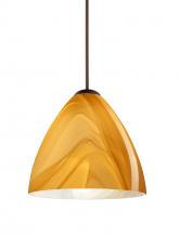 Besa Lighting 1XT-1779HN-BR - Besa Pendant Mia Bronze Honey 1x50W Halogen