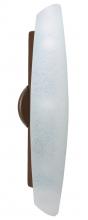 Besa Lighting 2729ST-BR - Besa Wall Aero 21 Bronze Stucco 3x60W A15