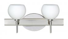 Besa Lighting 2SW-565807-CR - Besa Wall Palla 5 Chrome Opal Matte 2x40W G9