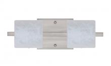 Besa Lighting 2WS-787319-SN - Besa Wall Paolo Satin Nickel Carrera 2x50W G9