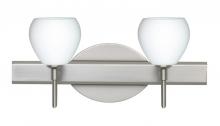 Besa Lighting 2SW-560507-LED-SN - Besa Wall Tay Tay Satin Nickel Opal Matte 2x5W LED