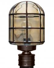 Besa Lighting 341797-POST - Costaluz 3417 Series Post Bronze 1x75W A19