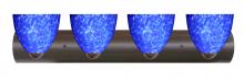 Besa Lighting 4WZ-757286-BR - Besa Wall Sasha Bronze Blue Cloud 4x75W Medium Base