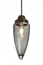 Besa Lighting J-SULUSM-EDIL-BR - Besa, Sulu Cord Pendant For Multiport Canopy, Smoke Bubble, Bronze Finish, 1x4W LED F