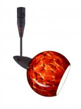 Besa Lighting RSP-155941-12-BR - Besa Spotlight With 12" Stem Palla 3 Bronze Garnet 1x35W Halogen Mr11