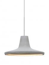 Besa Lighting X-MODUSNA-LED-SN - Besa Modus Cord Pendant For Multiport Canopy, Natural, Satin Nickel Finish, 1x9W LED