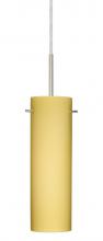 Besa Lighting 1BT-4930VM-LED-SN - Besa Copa LED Pendant Vanilla Matte Satin Nickel 1x9W LED