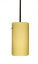 Besa Lighting 1TT-4120VM-LED-BR - Besa Tondo 12 LED Pendant Vanilla Matte Bronze 1x10W GU24 LED