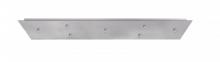 Besa Lighting T27V-SN - Besa 7-Light Bar 12V Multiport Canopy, Satin Nickel