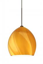 Besa Lighting X-1716HN-BR - Besa Pendant For Multiport Canopy Sprite Bronze Honey 1x50W Halogen