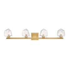 Savoy House 8-1239-4-322 - Castello 4-Light Bathroom Vanity Light in Warm Brass