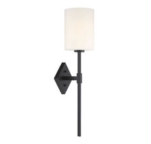 Savoy House 9-0902-1-89 - Destin 1-Light Wall Sconce in Matte Black