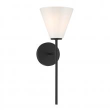 Savoy House 9-4010-1-89 - Blair 1-Light Wall Sconce in Matte Black