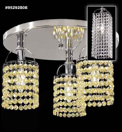 3-Lt. Light with STRASS® Swarovski® Crystal J