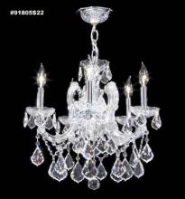 James R Moder 91805S0GT - Maria Theresa 5 Light Pendant