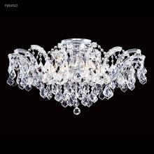 James R Moder 91808S0GT - Maria Theresa 3 Light Flush Mount