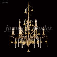 James R Moder 96329S2EW - Murano Collection 9 Light Chandelier