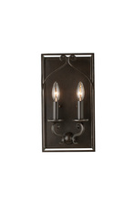 Kalco 508220HB - Somers 2 Light ADA Sconce