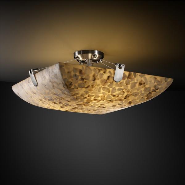 48" Semi-Flush Bowl w/ U-Clips