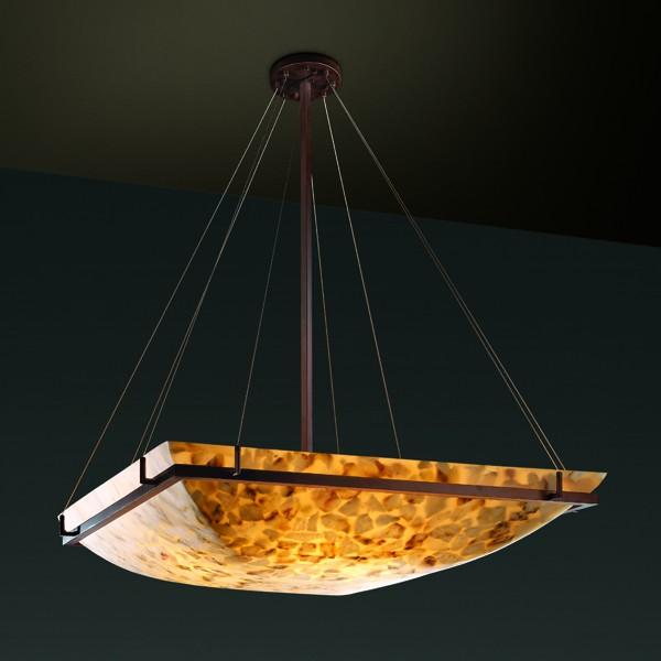 48" Square Pendant Bowl w/ Ring