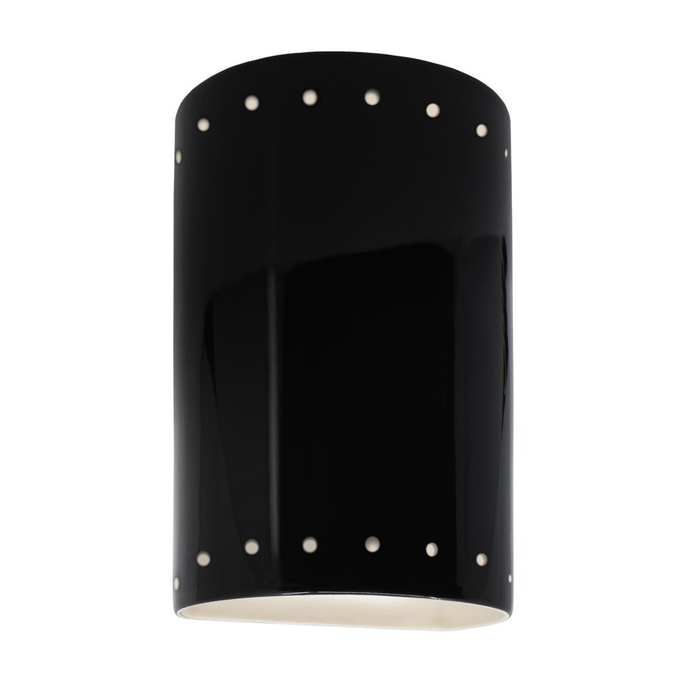 Small Cylinder w/ Perfs - Open Top & Bottom - LED