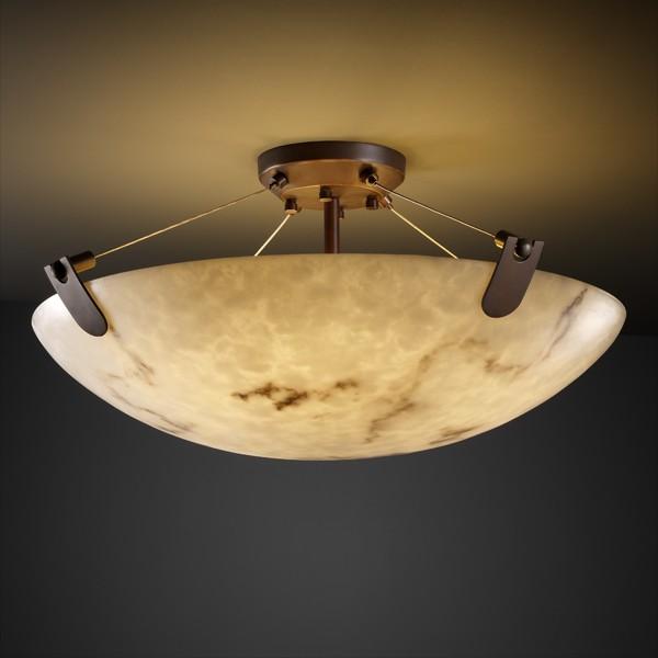 48" Semi-Flush Bowl w/ U-Clips