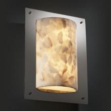 Justice Design Group ALR-5563-MBLK-LED-2000 - Framed Rectangle 4-Sided Wall Sconce (ADA)