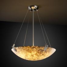 Justice Design Group ALR-9627-35-NCKL-LED-6000 - 48" Pendant Bowl w/ U-Clips