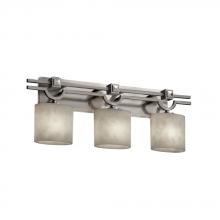 Justice Design Group CLD-8503-10-NCKL - Argyle 3-Light Bath Bar