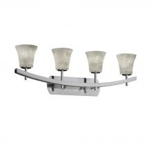 Justice Design Group CLD-8594-20-DBRZ - Archway 4-Light Bath Bar