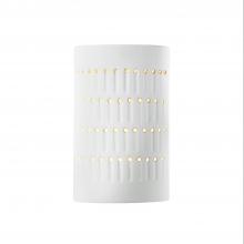 Justice Design Group CER-2285W-WTWT - Small Cactus Cylinder - Open Top & Bottom (Outdoor)