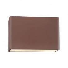 Justice Design Group CER-5659-CLAY - Really Big ADA Wide Rectangle - Open Top & Bottom