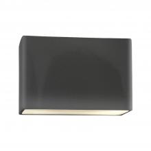Justice Design Group CER-5659-GRY - Really Big ADA Wide Rectangle - Open Top & Bottom