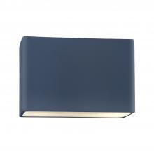 Justice Design Group CER-5658W-MDMT - Really Big ADA Rectangle (Outdoor) Wall Sconce - Closed Top