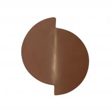 Justice Design Group CER-5675-CLAY - ADA Offset Circle LED Wall Sconce