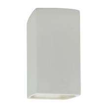 Justice Design Group CER-5915-BIS-LED1-1000 - Small ADA Rectangle - Open Top & Bottom - LED